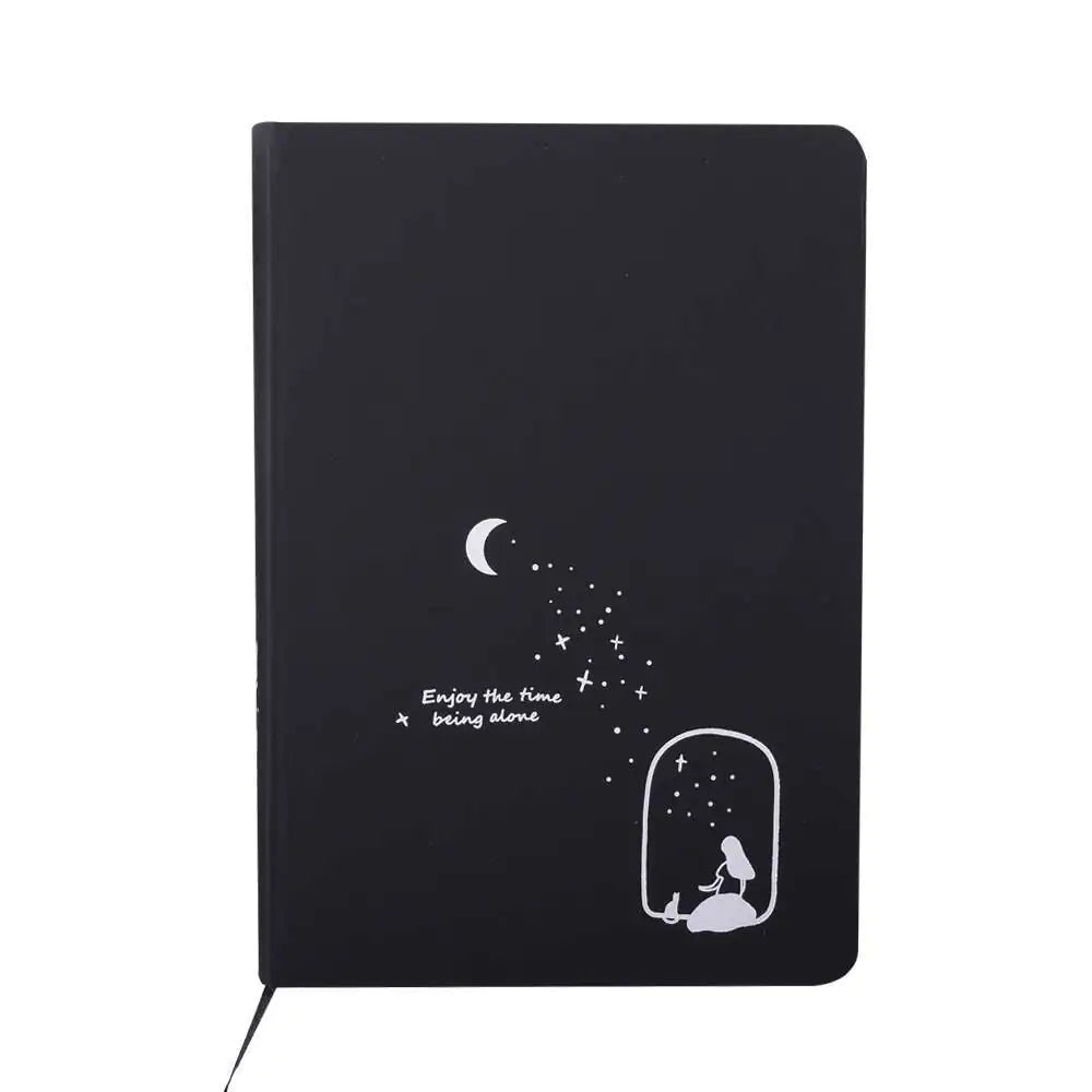 Starry Sky - Black Paper Notebook