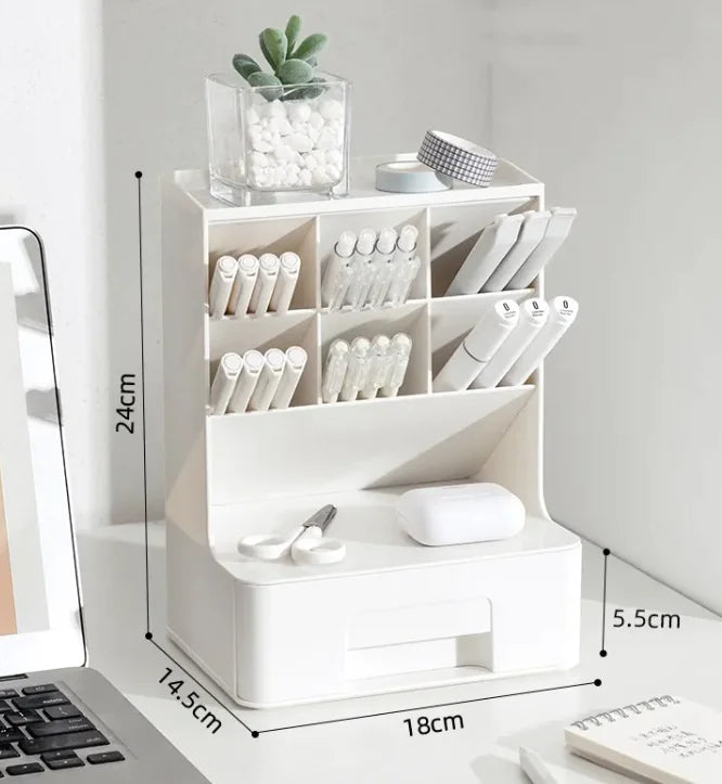 Incline Pen Holder Desk Organizer