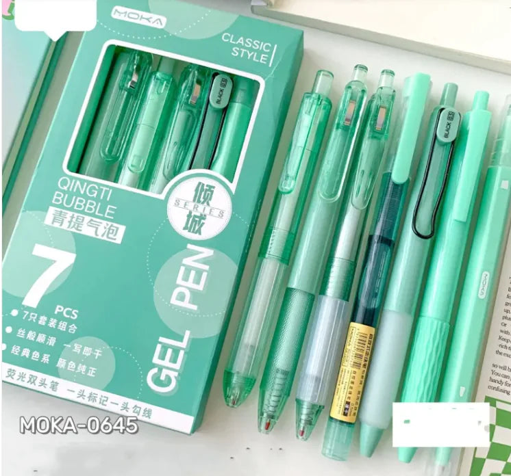 Color Flow Gel Pens