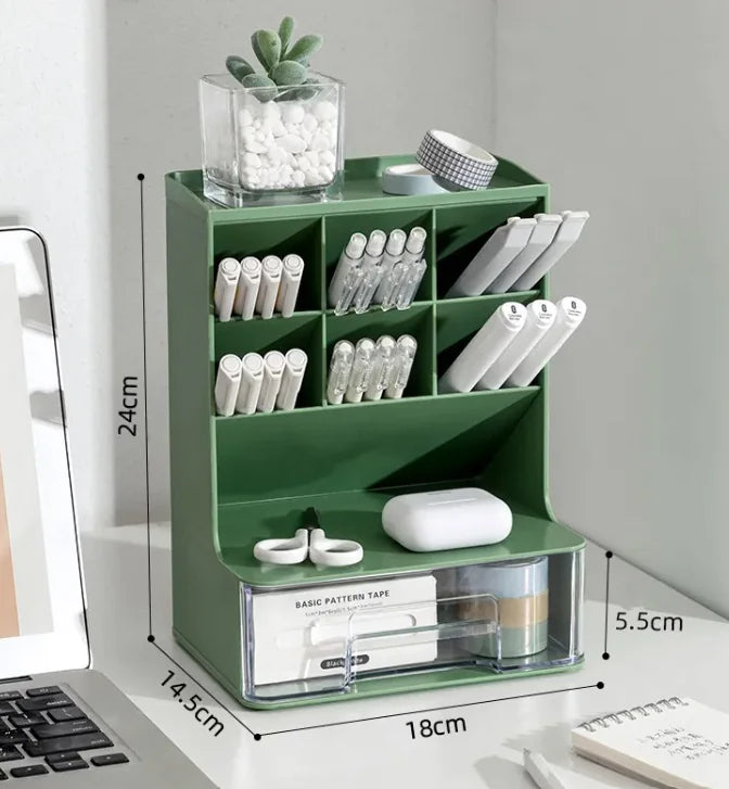 Incline Pen Holder Desk Organizer