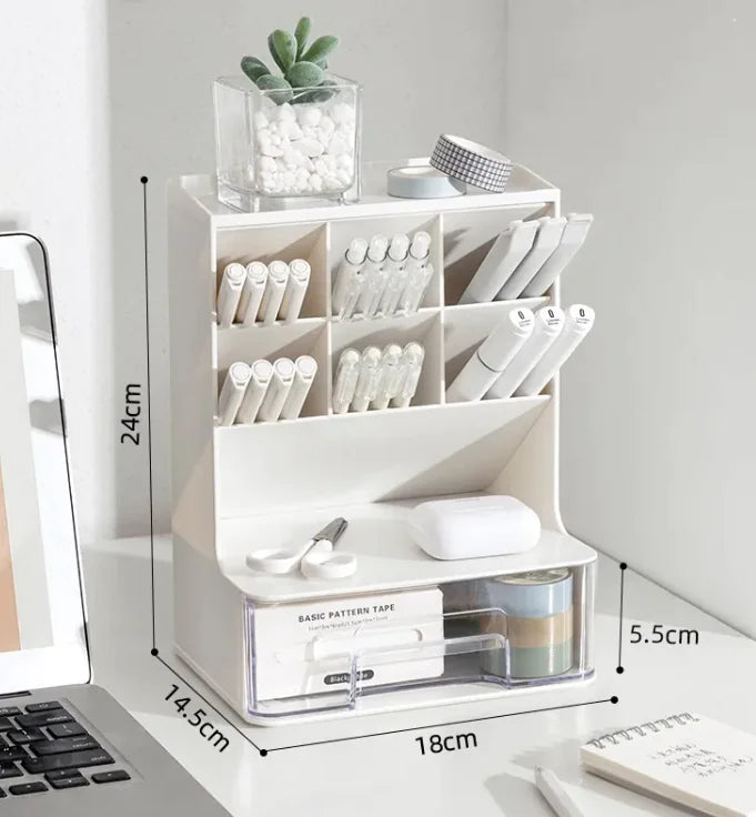 Incline Pen Holder Desk Organizer