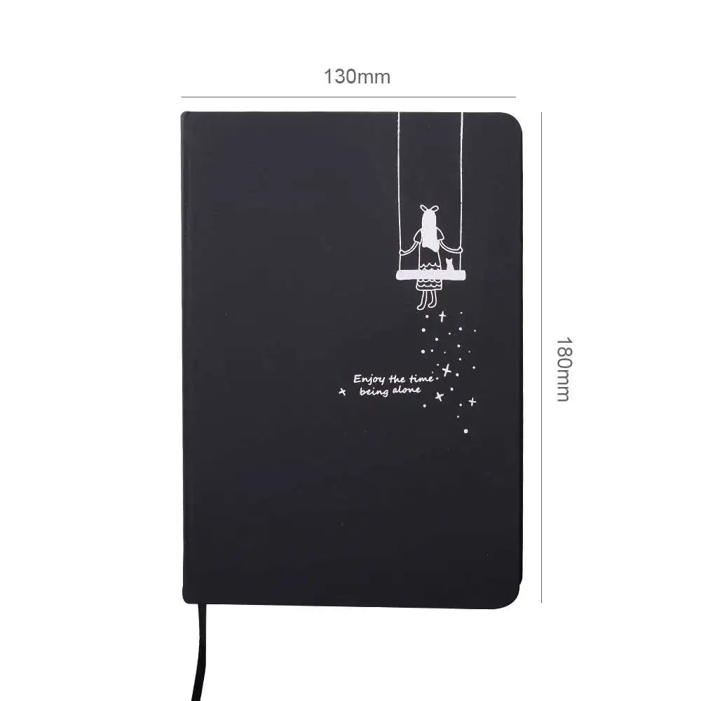 Starry Sky - Black Paper Notebook
