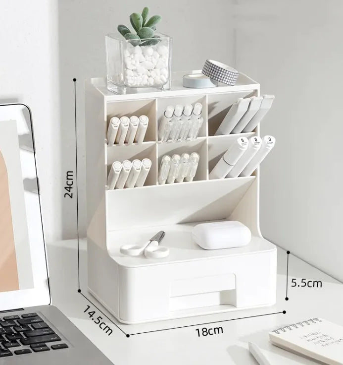 Incline Pen Holder Desk Organizer