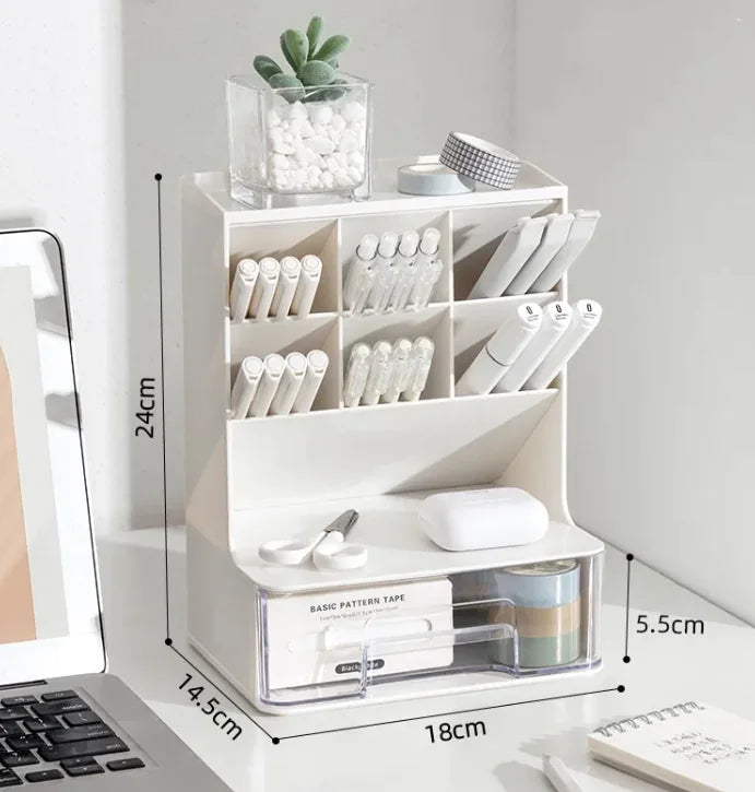 Incline Pen Holder Desk Organizer