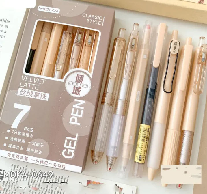 Color Flow Gel Pens