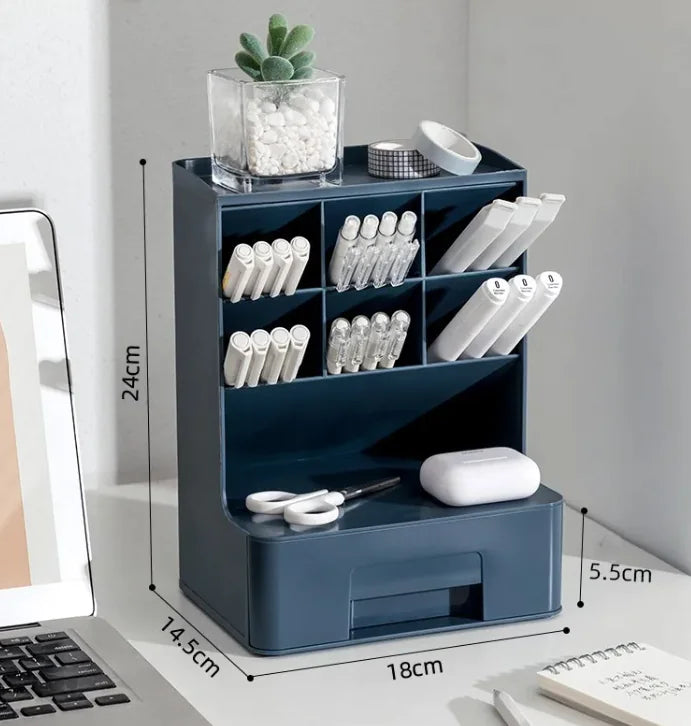 Incline Pen Holder Desk Organizer