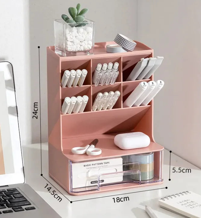 Incline Pen Holder Desk Organizer