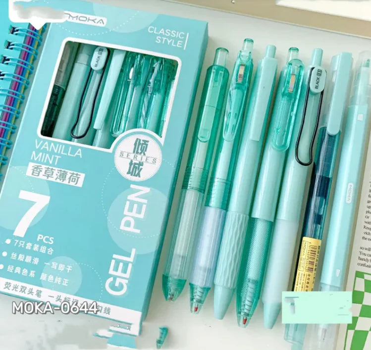 Color Flow Gel Pens