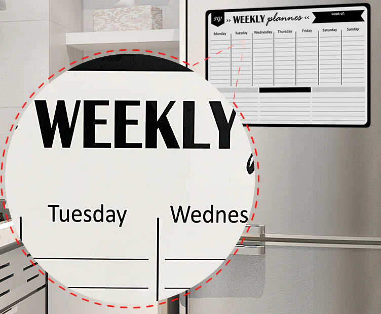 Dynamic Erasable Magnetic Planner