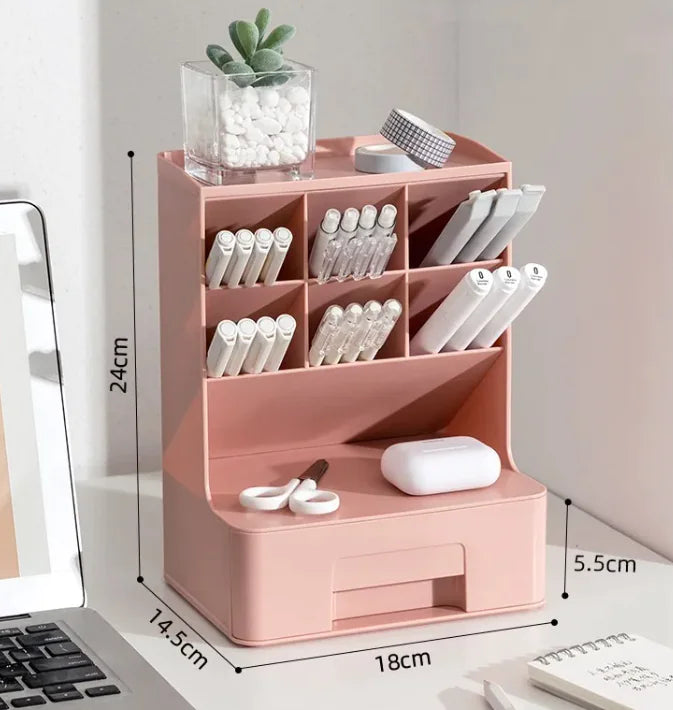 Incline Pen Holder Desk Organizer