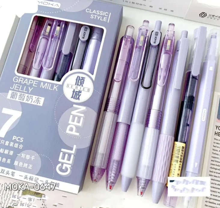 Color Flow Gel Pens