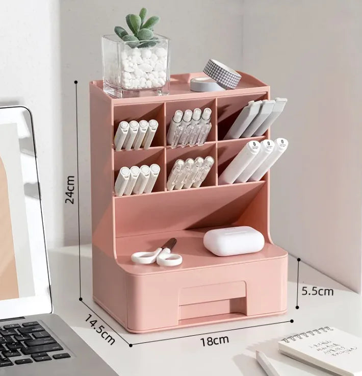 Incline Pen Holder Desk Organizer