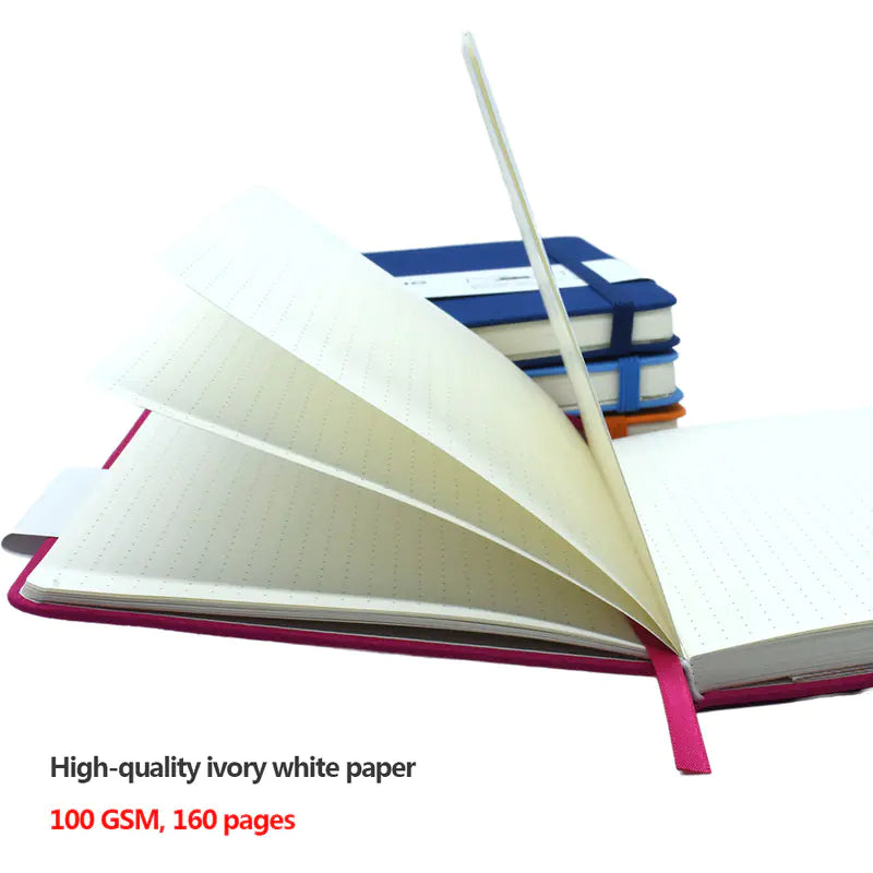 Dotted Journal Planner Notebook A5 Hardcover