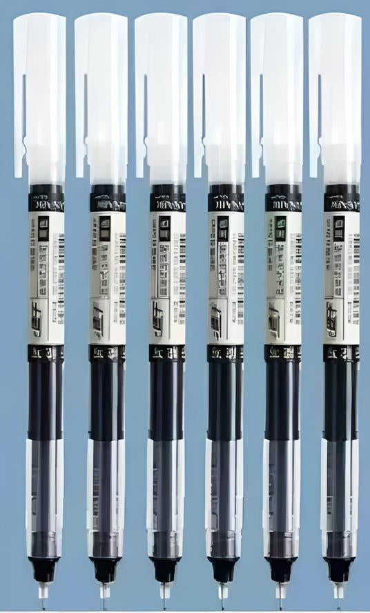 Clear Write 0.5mm Gel Pen - 6 pack