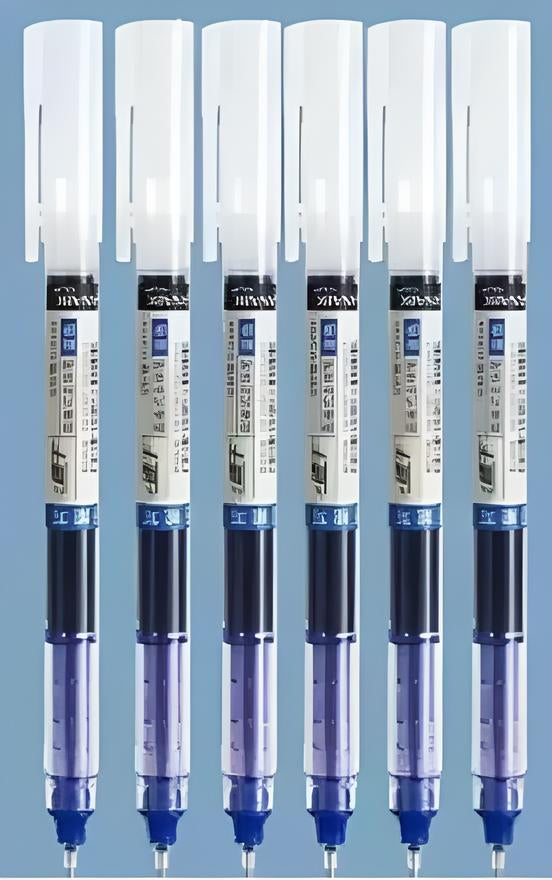 Clear Write 0.5mm Gel Pen - 6 pack