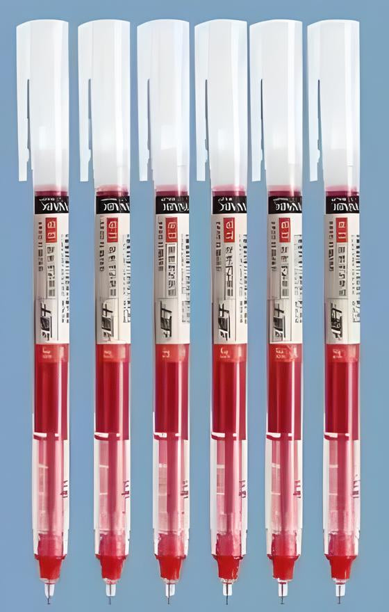 Clear Write 0.5mm Gel Pen - 6 pack