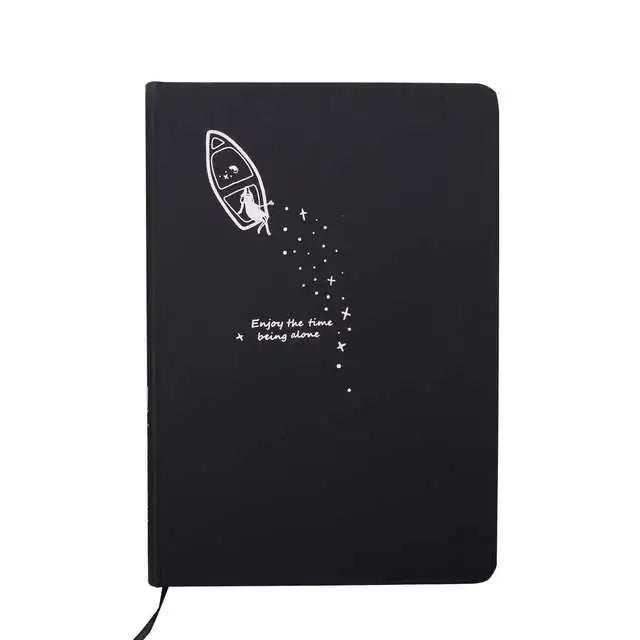 Starry Sky - Black Paper Notebook