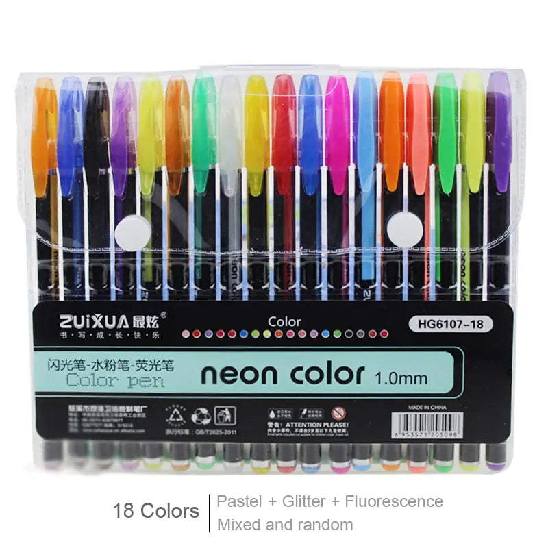 Flash Gel Pens Set