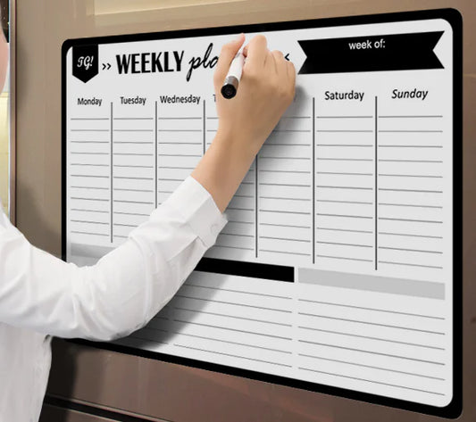 Dynamic Erasable Magnetic Planner