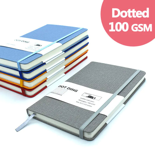 Dotted Journal Planner Notebook A5 Hardcover