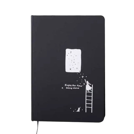 Starry Sky - Black Paper Notebook