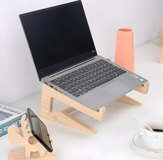 Wood Laptop Stand